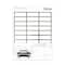 Silver Foil Address Label Stickers by Recollections™